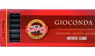 KOH-I-NOOR 8673/3 (06)  Уголь для рисования художественный, искусственный, твердый, L= 120 мм, D=5,6 мм, 6 шт/уп