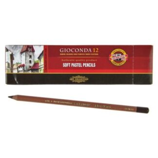 KOH-I-NOOR 8820/11 (12) Карандаш пастельный художественный "Gioconda", 12шт/уп, капут мортуум светлый