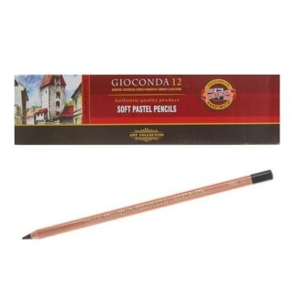 KOH-I-NOOR 8820/12 (12) Карандаш пастельный художественный "Gioconda", 12шт/уп, кость жжёная