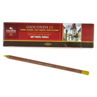 KOH-I-NOOR 8820/13 (12) Карандаш пастельный художественный "Gioconda", 12шт/уп, цинковый жёлтый