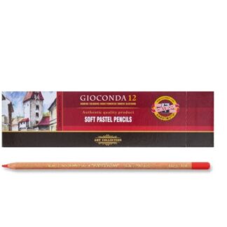 KOH-I-NOOR 8820/170 (12) Карандаш пастельный художественный "Gioconda", 12шт/уп, пиррол красный