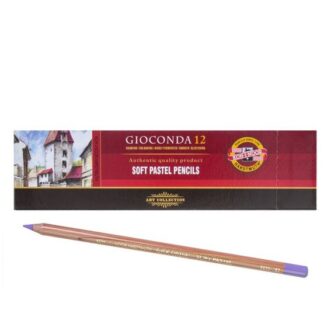 KOH-I-NOOR 8820/183 (12) Карандаш пастельный художественный "Gioconda", 12шт/уп, фиолетовый лавандовый
