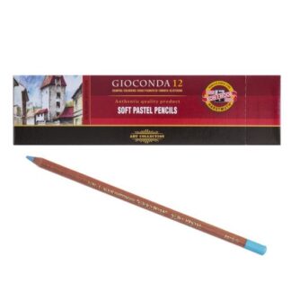 KOH-I-NOOR 8820/27 (12) Карандаш пастельный художественный "Gioconda", 12шт/уп, голубой ледяной