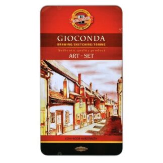 KOH-I-NOOR 8890 Набор для художника "Gioconda" малый, в жестяной упаковке, 10 предметов