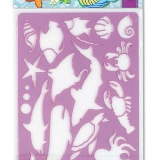 KOH-I-NOOR 9820/3 Трафарет "Океан", 325х202х2 мм