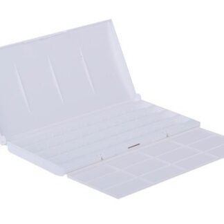 Коробка под акварель 24 и 36 цв. пластик, палитра