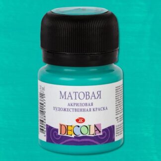 Краска акриловая 20мл Декола мат, Мятная