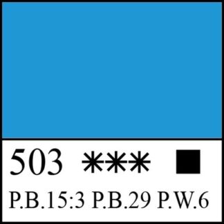 Краска акриловая  46мл Ладога Церулеум аналог