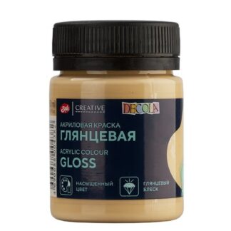 Краска акриловая  50мл Декола глянцевая Телесная