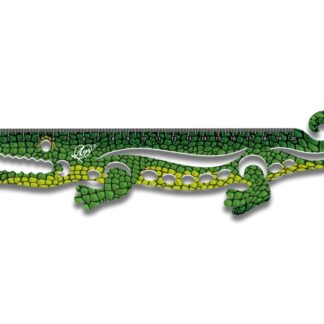 Линейка фигурная "Крокодил" Луч