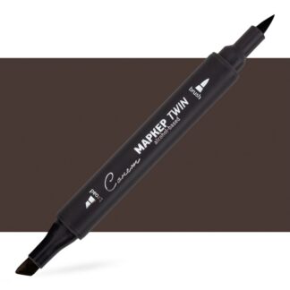 Маркер спиртовой Сонет Twin Brush, древесный