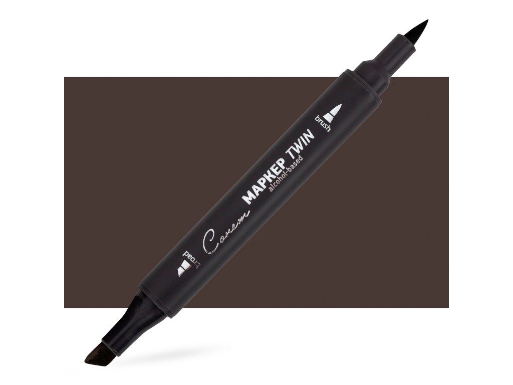 Маркер спиртовой Сонет Twin Brush, древесный