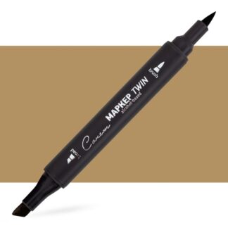 Маркер спиртовой Сонет Twin Brush, грецкий орех