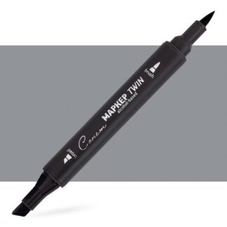 Маркер спиртовой Сонет Twin Brush, холодный серый II 5