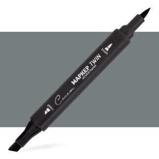 Маркер спиртовой Сонет Twin Brush, холодный серый II 6