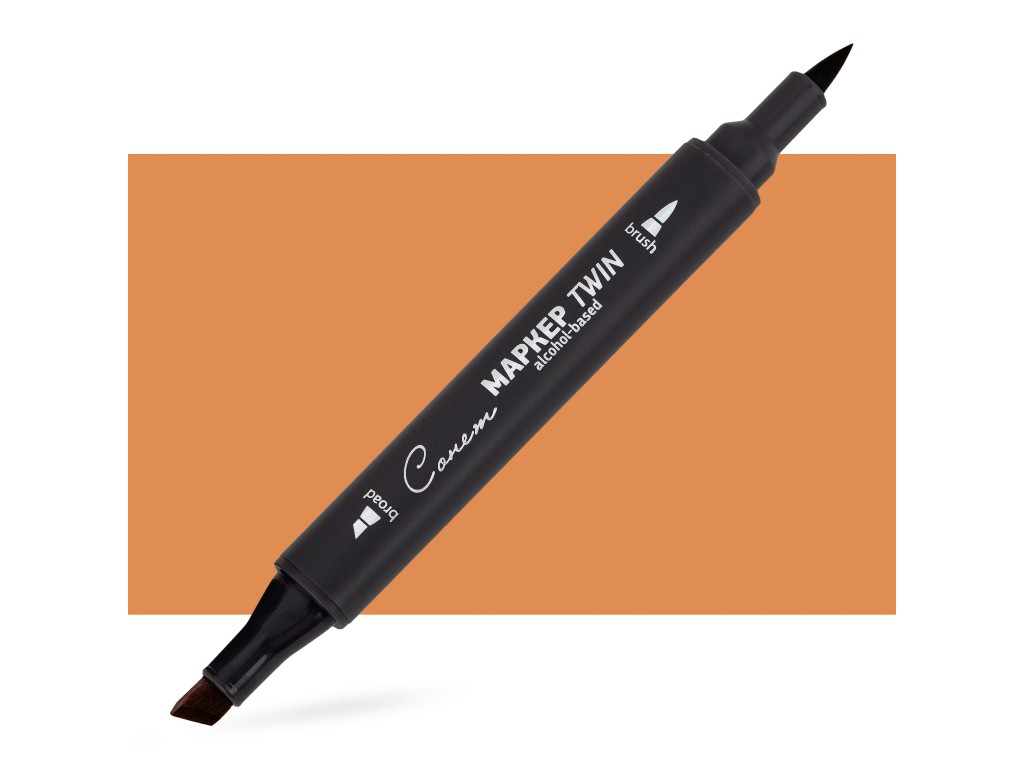 Маркер спиртовой Сонет Twin Brush, коричневый картофель