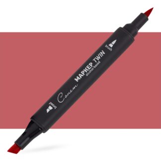 Маркер спиртовой Сонет Twin Brush, красно-фиолетовый тусклый