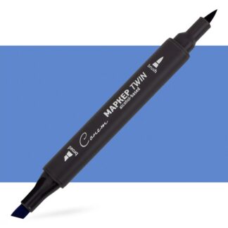 Маркер спиртовой Сонет Twin Brush, лавандово-голубой