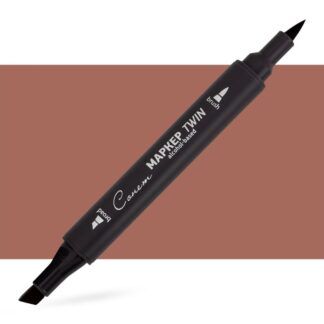 Маркер спиртовой Сонет Twin Brush, махагон