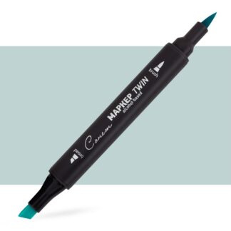 Маркер спиртовой Сонет Twin Brush, мятно-голубой