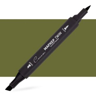 Маркер спиртовой Сонет Twin Brush, оливин