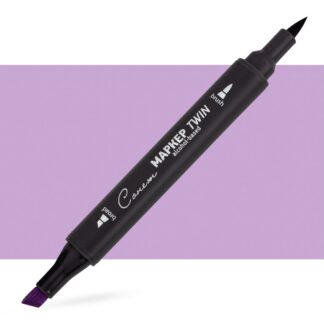 Маркер спиртовой Сонет Twin Brush, пастельно-фиолетовый