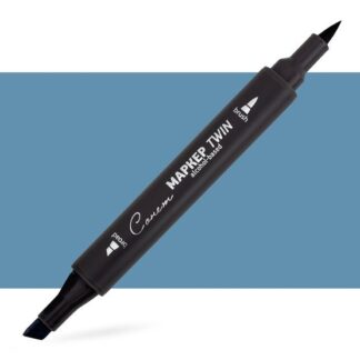 Маркер спиртовой Сонет Twin Brush, сине-серый 5