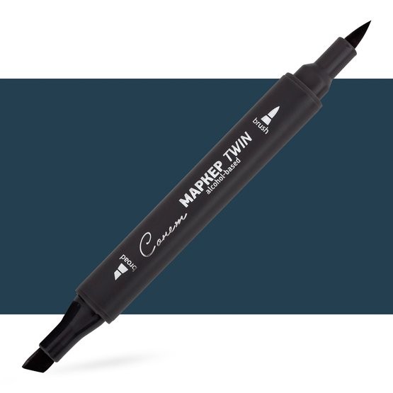 Маркер спиртовой Сонет Twin Brush, сине-серый 9