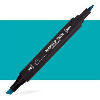 Маркер спиртовой Сонет Twin Brush, синяя галька