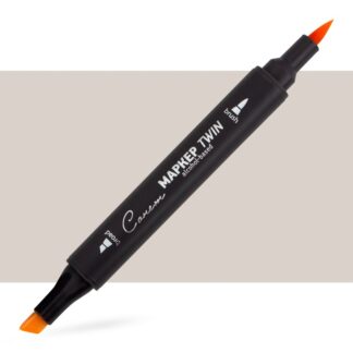 Маркер спиртовой Сонет Twin Brush, тёплый серый 0