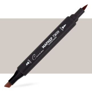 Маркер спиртовой Сонет Twin Brush, тёплый серый 1