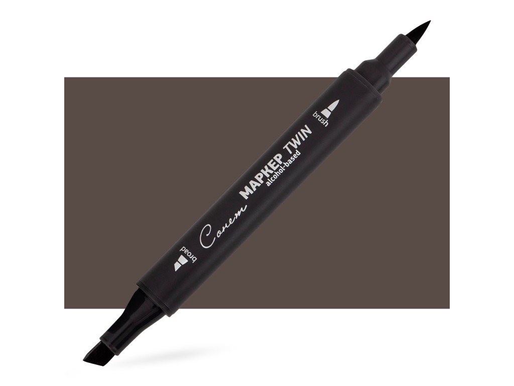 Маркер спиртовой Сонет Twin Brush, тёплый серый 6
