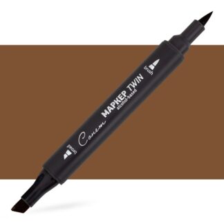 Маркер спиртовой Сонет Twin Brush, умбра натуральная