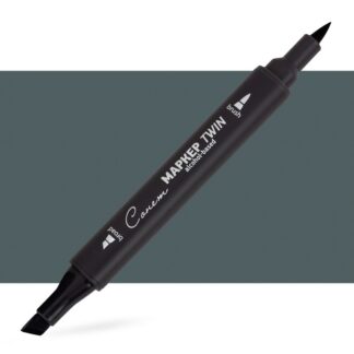 Маркер спиртовой Сонет Twin Brush, зелёно-серый 7
