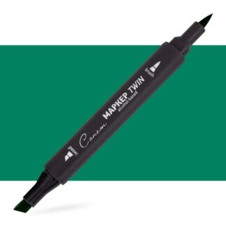 Маркер спиртовой Сонет Twin Brush, зелёный попугай