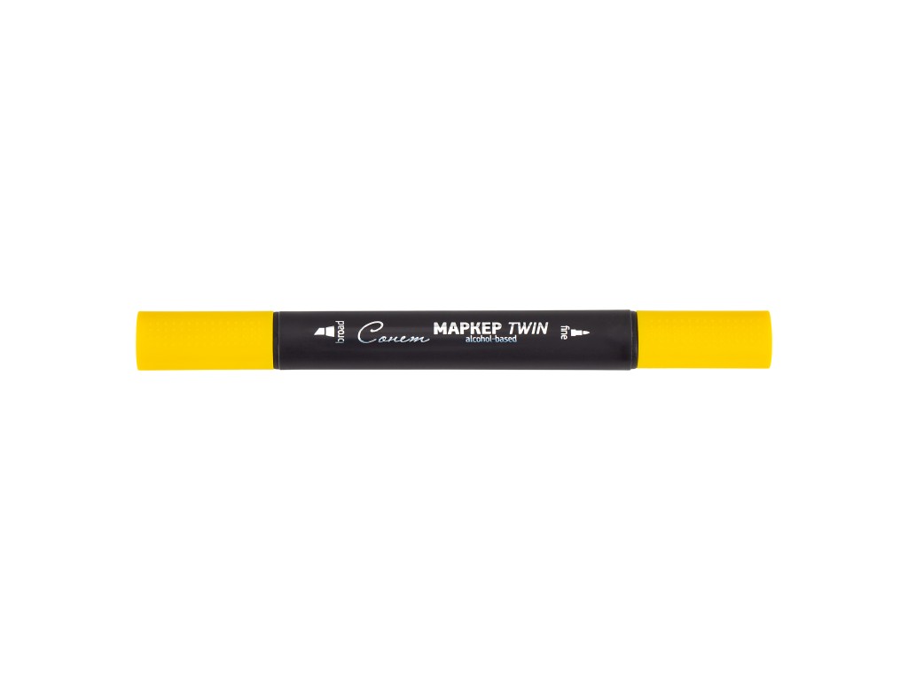 Маркер спиртовой Сонет TWIN художественный, подсолнечник