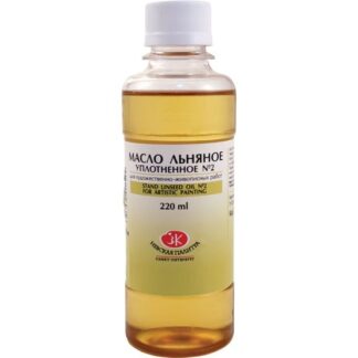 Масло льняное 220мл Невская Палитра уплотненное №2  флакон