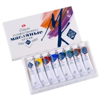 Мастер-Класс Набор масло картон, 8 шт х18мл