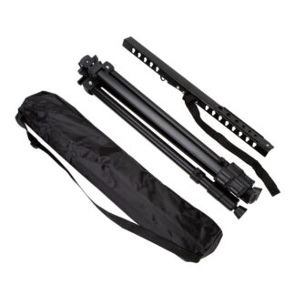 Мольберт металлический (алюминевый), тренога с нижней штангой, в комплекте с сумкой (чехлом)