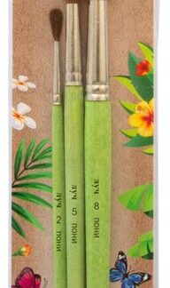 Набор кистей 3шт "ZOO", ПОНИ Луч