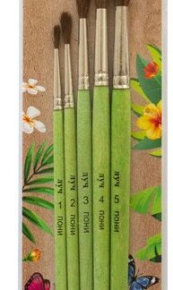 Набор кистей 5шт "ZOO", ПОНИ Луч