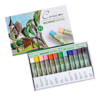Набор масляной пастели Сонет, 12 цветов