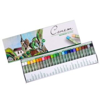 Набор масляной пастели Сонет, 24 цвета