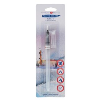 Невская палитра Кисть с резервуаром, плоская, № 1 (5 мм)