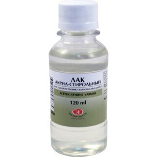 Невская Палитра Лак акрил-стирольный для художественно-живописных работ флакон 120 мл