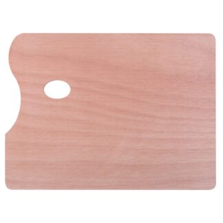 Палитра ДВП, фанера, прямоугольная, 30х40см, толщина 5 мм