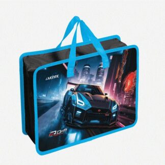 Папка А4 (33,5x26x10 см) для тетрадей, ИЗО и технологии deVENTE. Drift с текстильным расширением 1