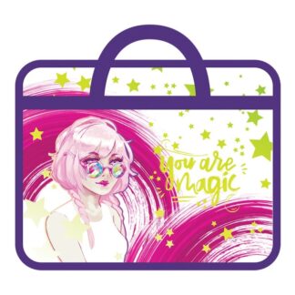 Папка А4 с ручками ЗВЕЗДНАЯ ДЕВЧОНКА