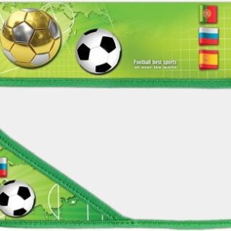 Папка для тетрадей А5 на липучке пластик Футбол