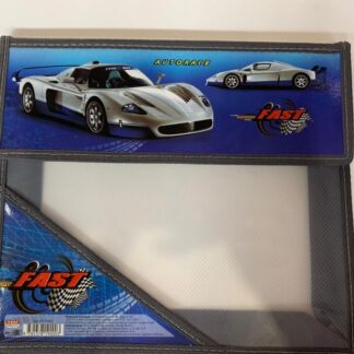 Папка для тетрадей А5 на липучке пластик Супербыстрое авто